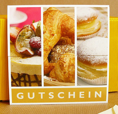 Geschenk - Gutschein  Backery croissant