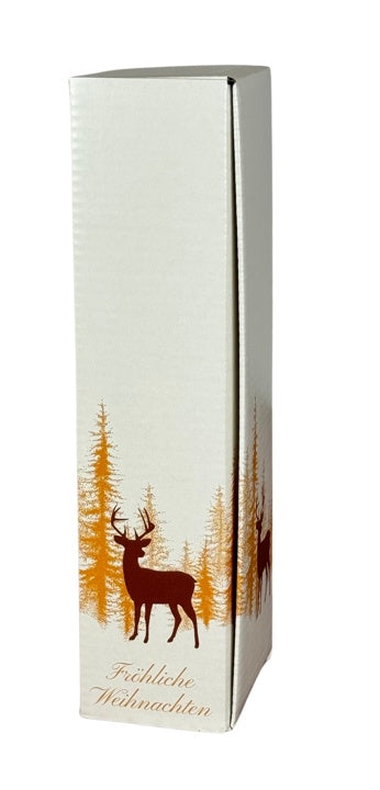 Weinpräsentkarton Goldene Zeit – für 1 Flasche