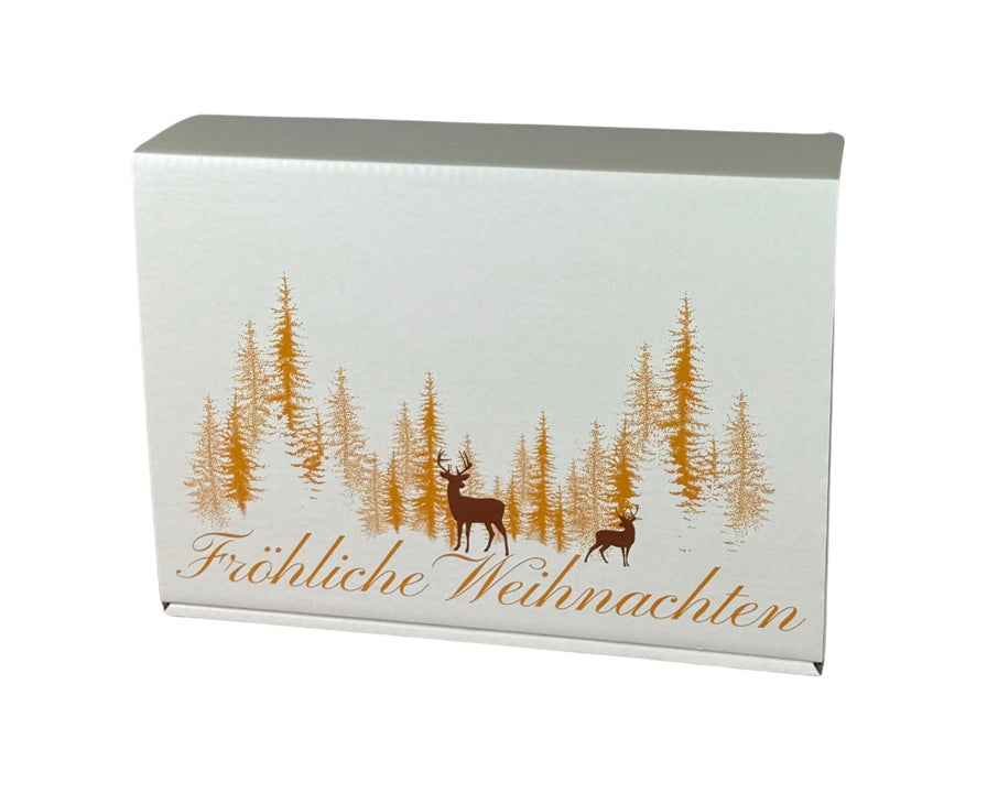 Weinpräsentkarton Goldene Zeit – für 3 Flaschen