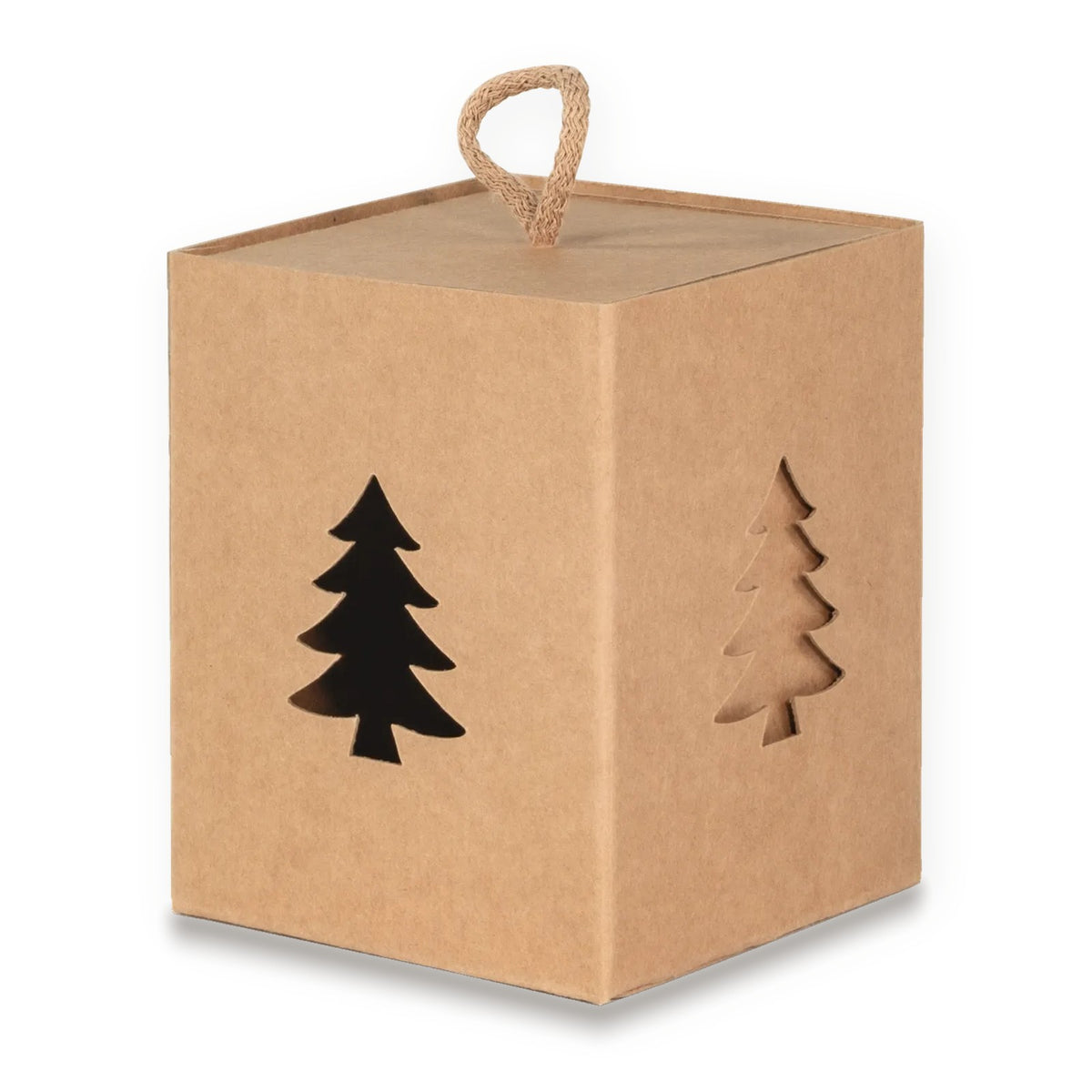 Tragekarton Natura Pur Tannenbaum mit Kordel – Tragekarton Natura Pur Tannenbaum mit Kordel