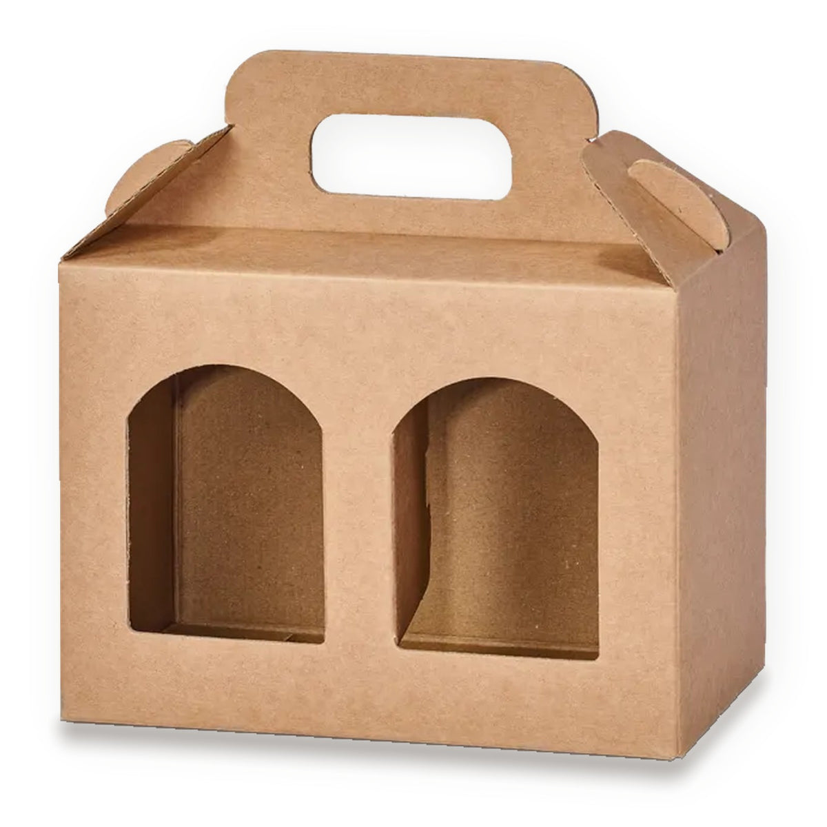 Feinkost-Tragekarton Gourmet Natura – Feinkost-Tragekarton Gourmet Natura (Duo = 17 x 8 x 12cm)
