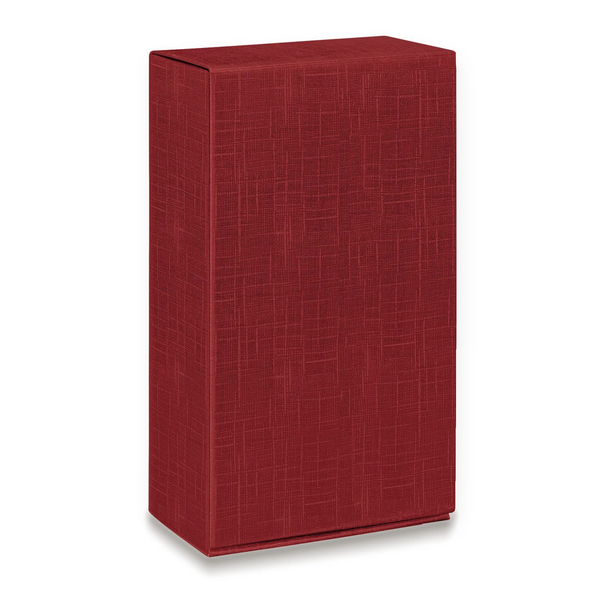 Weinpräsentkarton Seta bordeaux XXL – Weinpräsentkarton Seta bordeaux XXL (für 2 Flaschen)