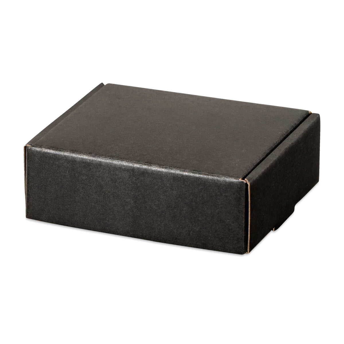 Geschenkbox Natura schwarz flach – Geschenkbox Natura schwarz flach (klein = 14,5 x 12 x 5cm)