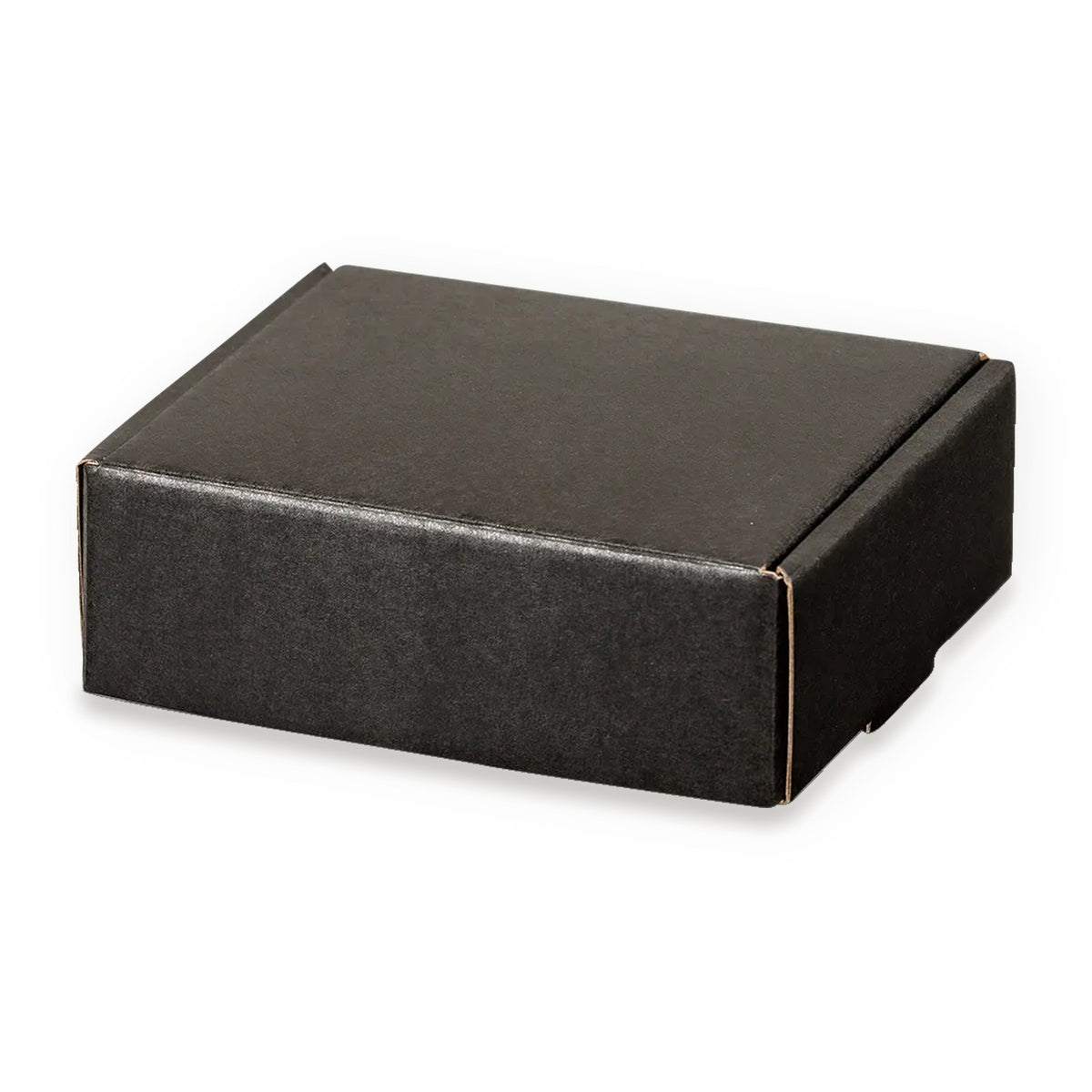 Geschenkbox Natura schwarz flach – Geschenkbox Natura schwarz flach (klein = 14,5 x 12 x 5cm)