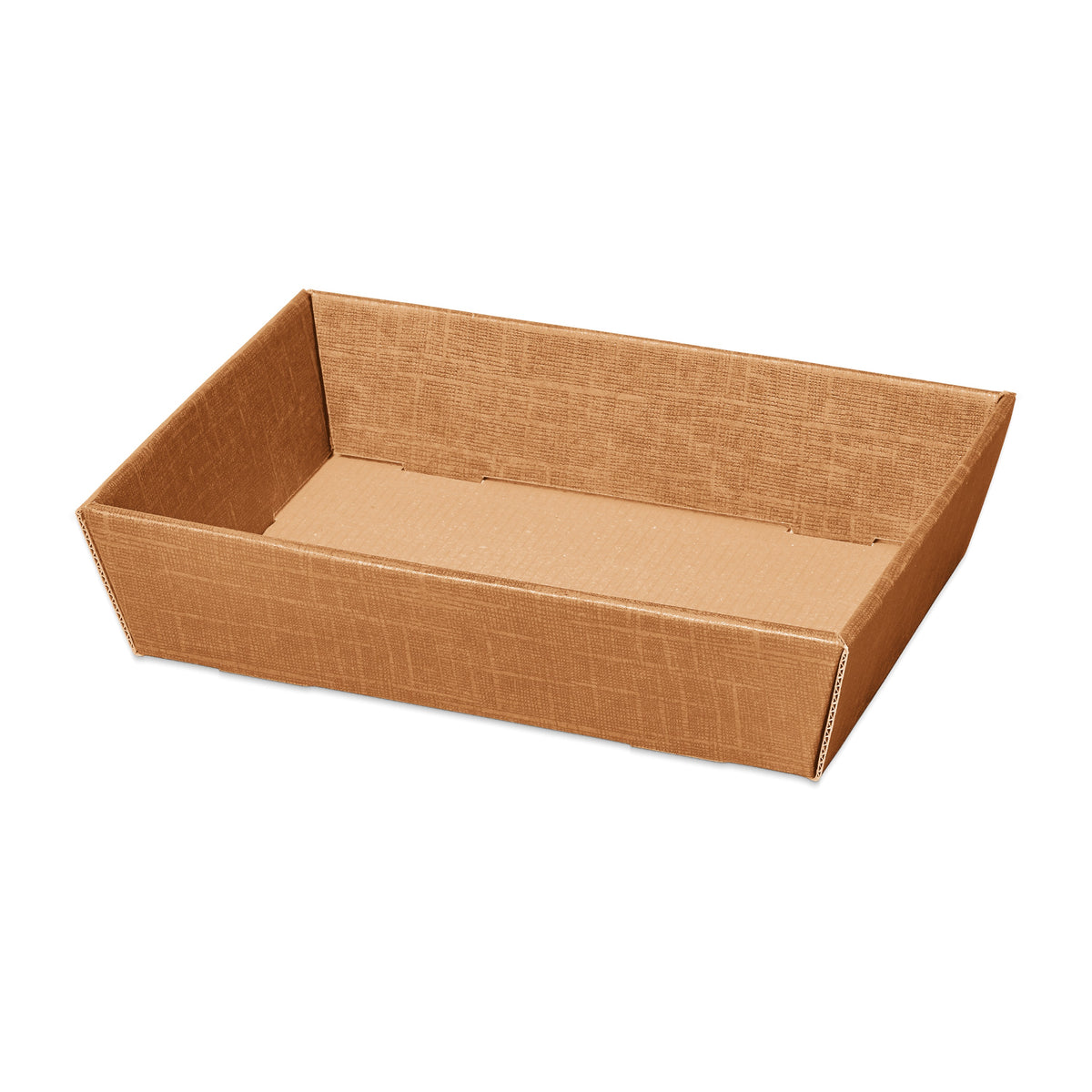 Präsentkorb viereckig flach Seta Natur – Präsentkorb viereckig flach Seta Natur (mini = 22 x 15 x 5,5cm)
