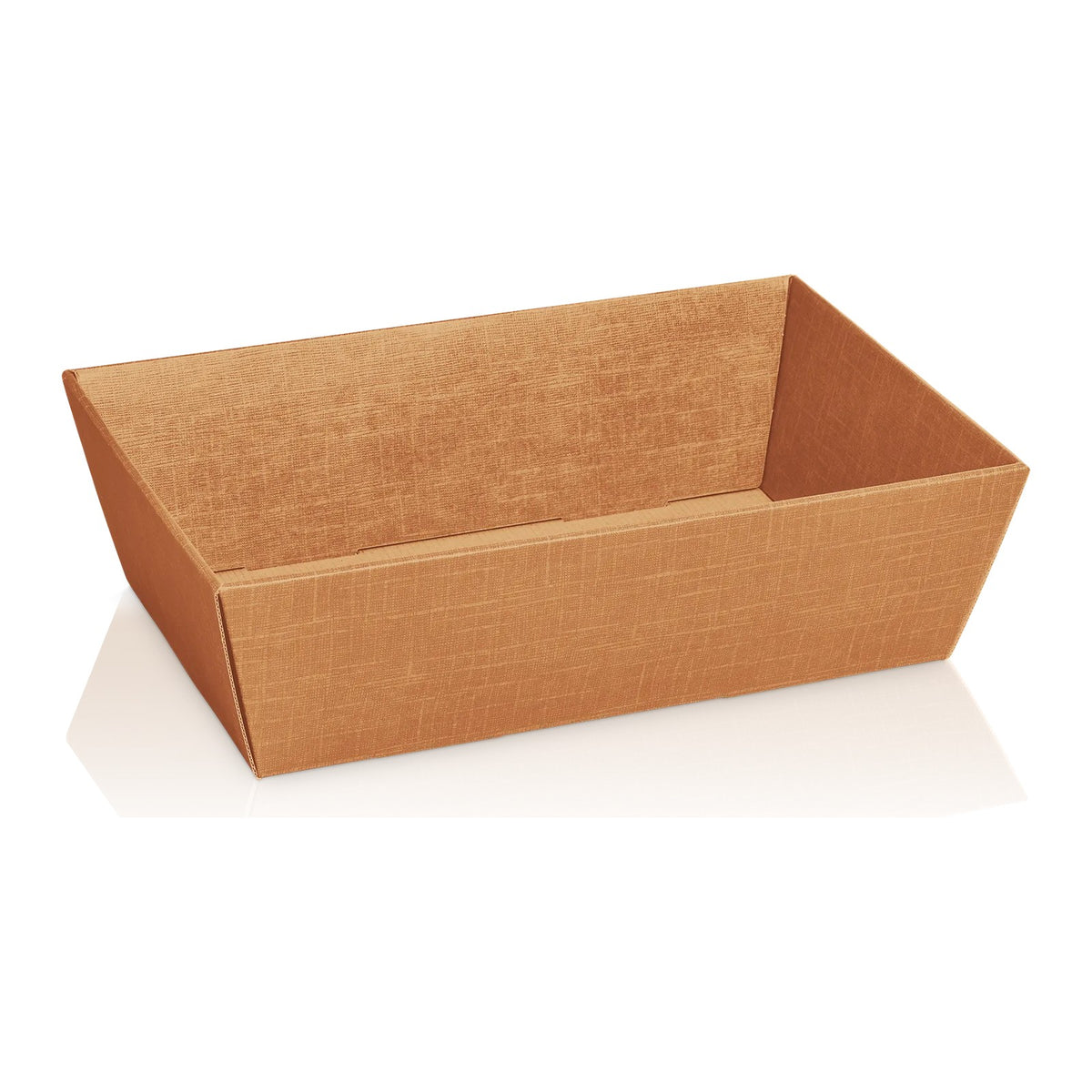Präsentkorb viereckig Seta Natur – Präsentkorb viereckig Seta Natur (mittel = 33 x 19 x 11cm)