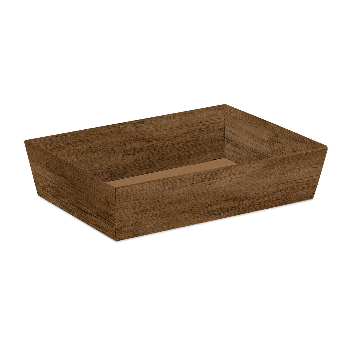 Präsentkorb viereckig flach Country – Präsentkorb viereckig flach Country (mini = 22 x 15 x 5,5cm)