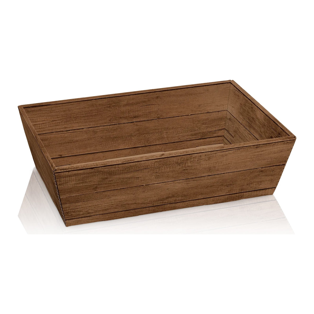 Präsentkorb viereckig Country – Präsentkorb viereckig Country (mittel = 33 x 19 x 11cm)