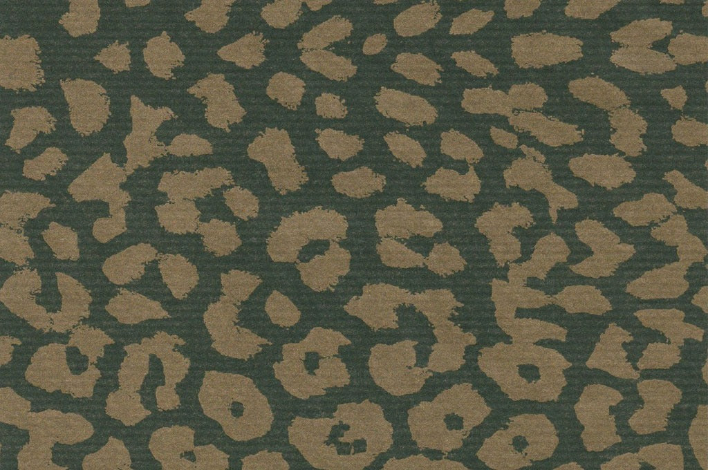 Dekopapier Leoparden-Muster gold auf Dunkelgrün · Nr. 59899 – Dekopapierrolle 59899 (50cm breit ca. 6kg)