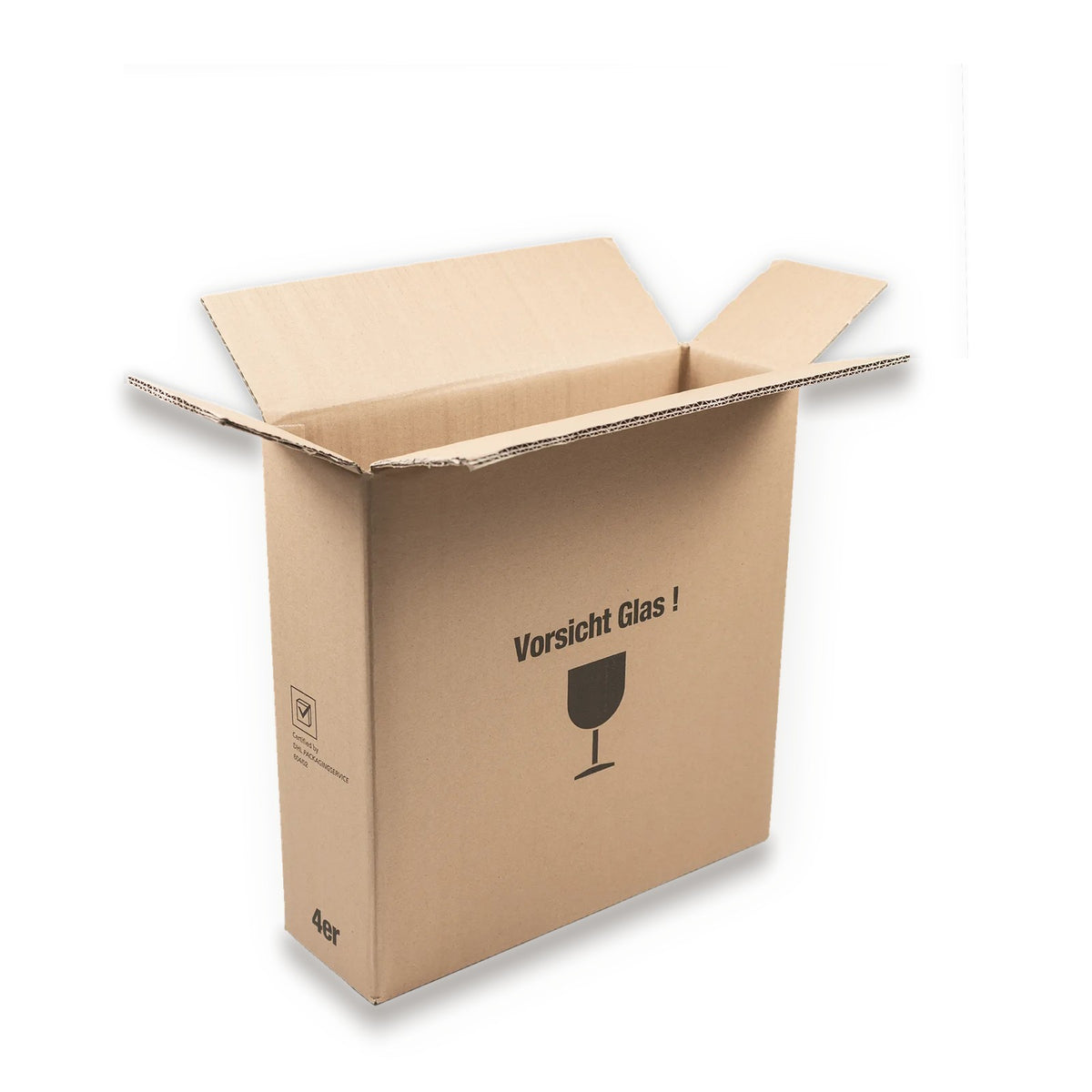 Versandkarton passend zu Geschenkverpackungen – Versandkarton passend zu Geschenkverpackungen (für 4er-Präsentkarton, PK-LOG)