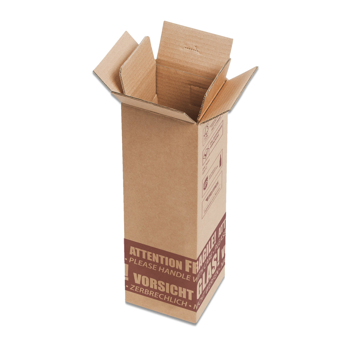 Versandset S-LOG 360 stehend mit Einlage – Versandset S-LOG 360 stehend mit Einlage (für 1 Flasche)