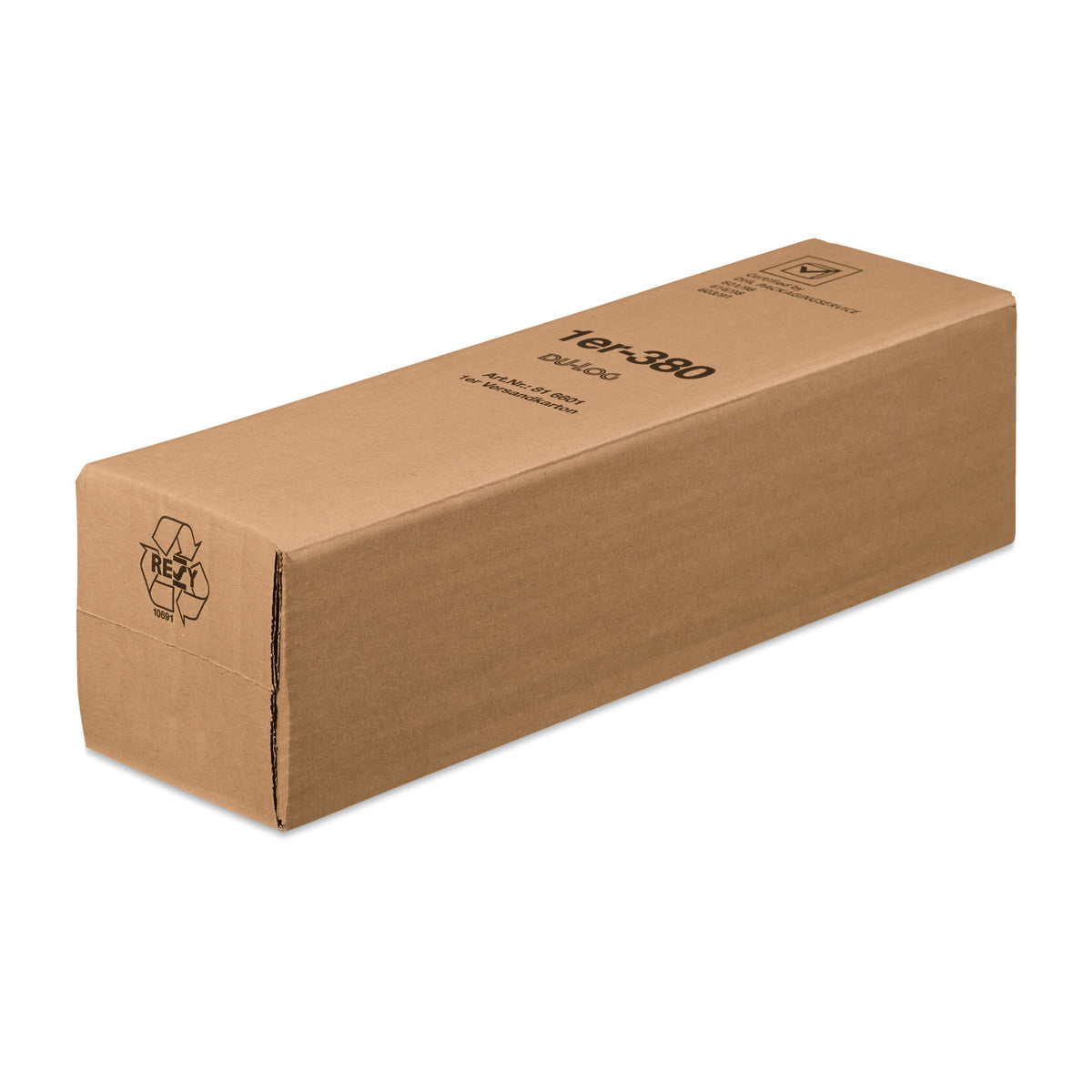 Versandkarton DU-LOG liegend – Versandkarton DU-LOG liegend (für 1 Flasche)