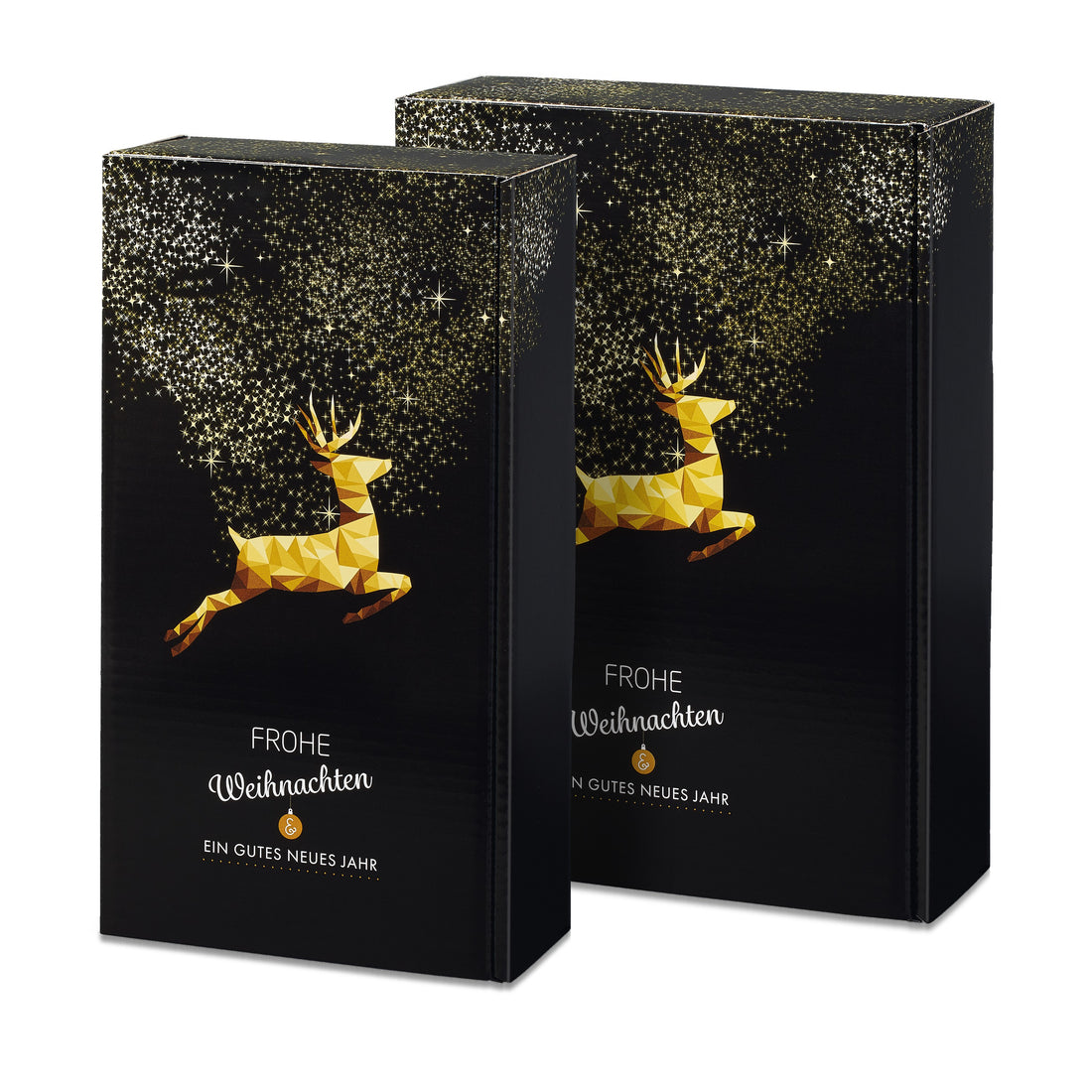 Weinpräsentkarton Goldhirsch – alle Größen