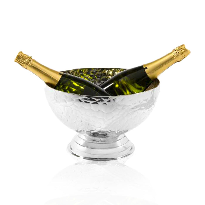 Champagnerschale Hammerschlag