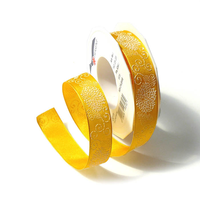 Geschenkband New Orleans cabin yellow