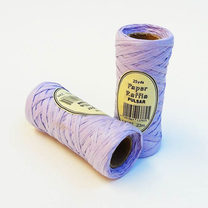 Geschenkbband Raffia lila