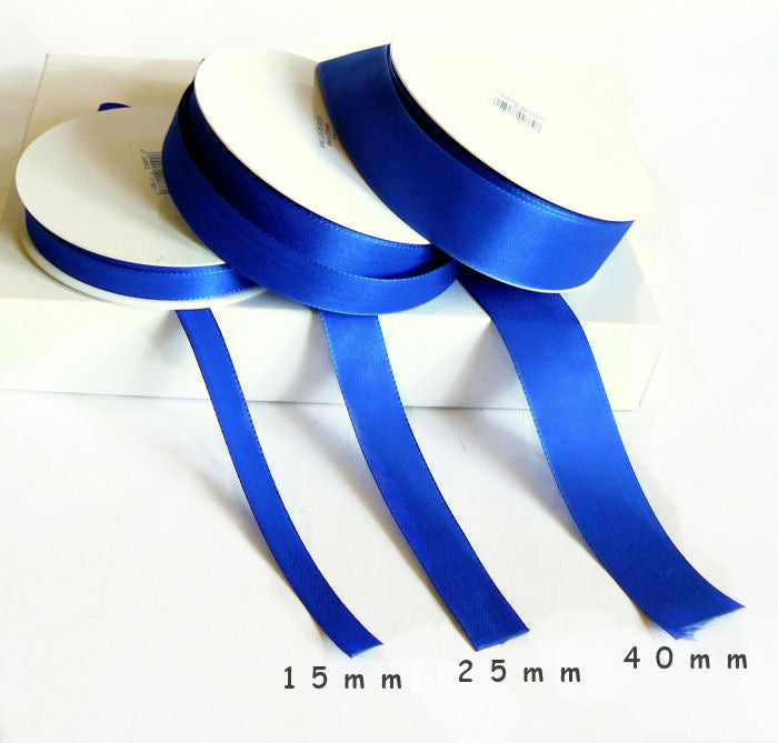 Geschenkbänder Visco blau 50m