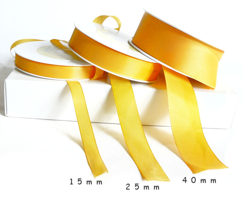 Geschenkbänder Visco gelb 50m