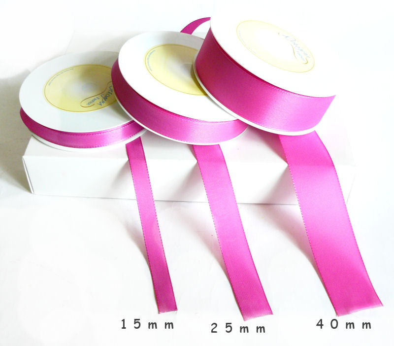 Geschenkbänder Visco pink 50m