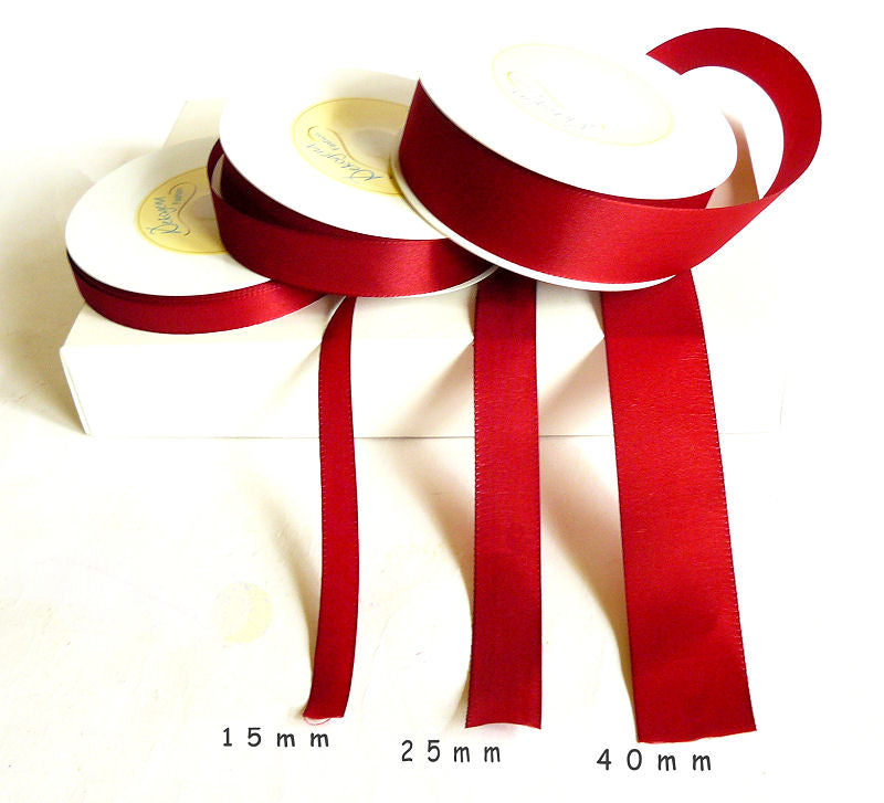 Geschenkband Visco rot 50m
