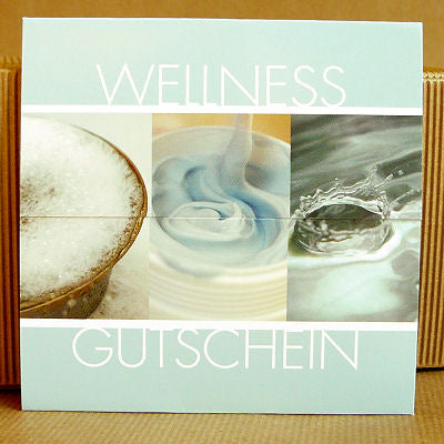 Geschenk - Gutschein Beauty Blue