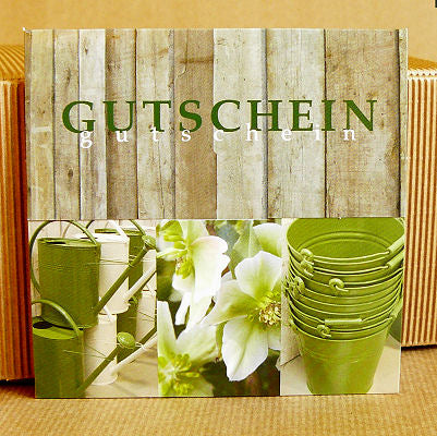 Geschenk - Gutschein Gardening