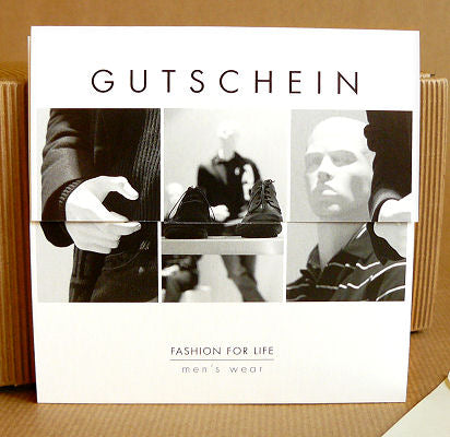 Geschenk - Gutschein Fashion Man