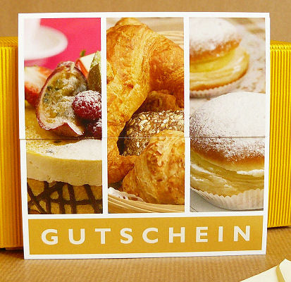 Geschenk - Gutschein Backery croissant