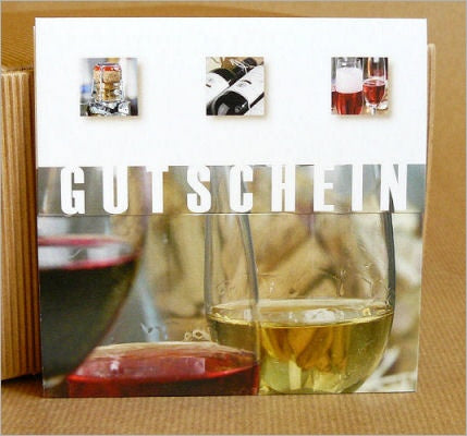 Geschenk - Gutschein "Wine Glases"