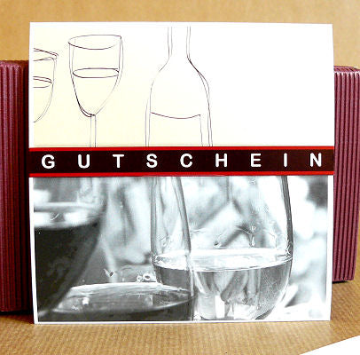 Geschenk - Gutschein Wine BL &amp; W