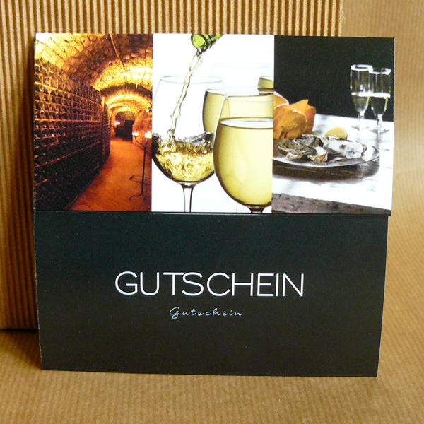 Geschenk - Gutschein   Wein Champagner 3