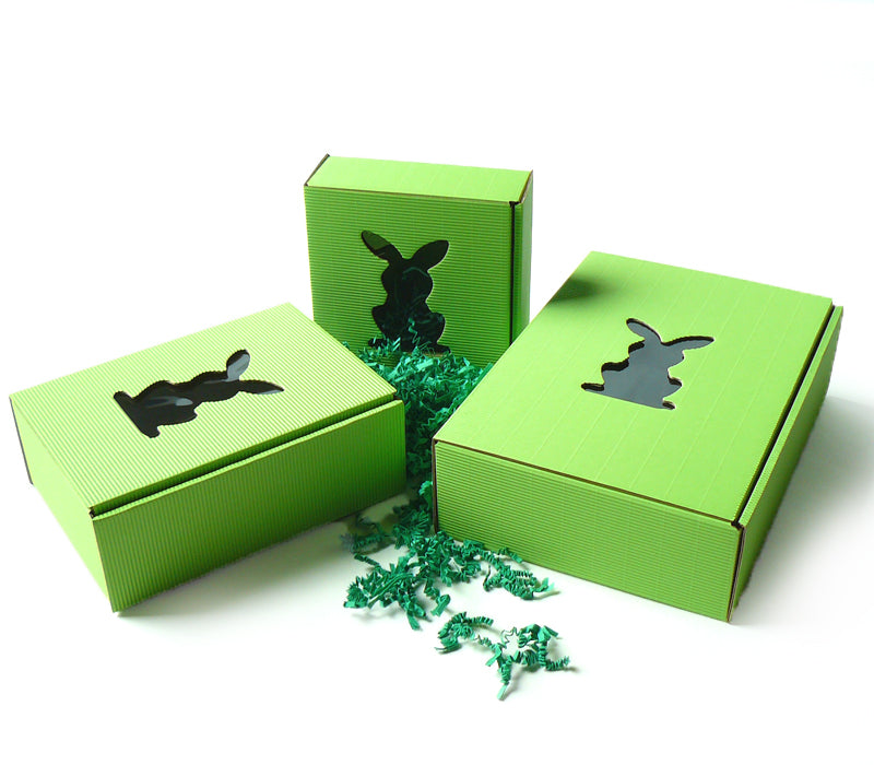 Geschenkkarton Bunny hellgrün