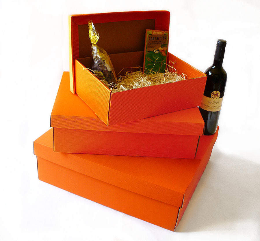 Geschenkkarton Monte Carlo orange