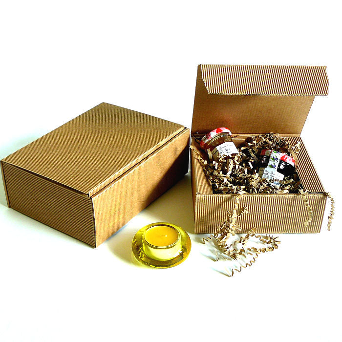 Geschenkkarton Sofia natur