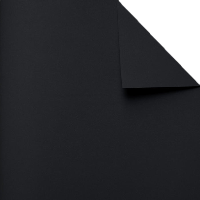 Geschenkpapier einfarbig schwarz · Nr. 60721