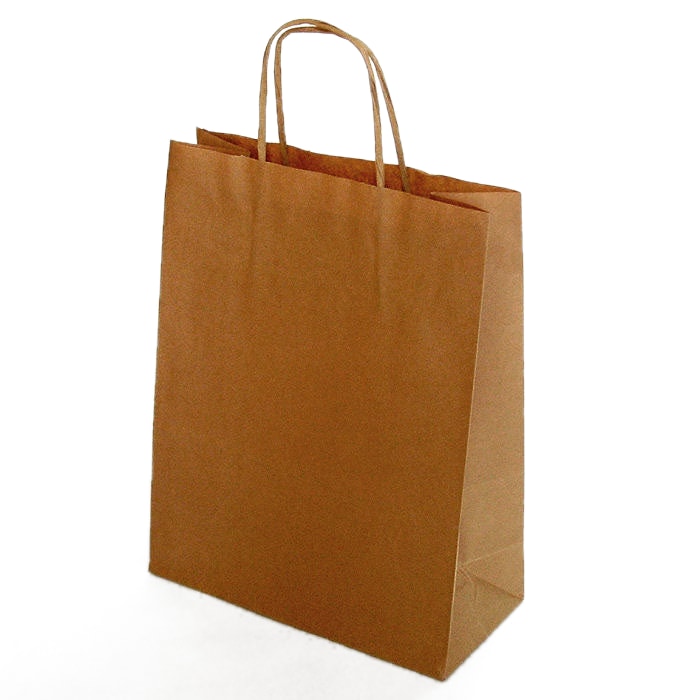 Papiertragetasche Toptwist braun