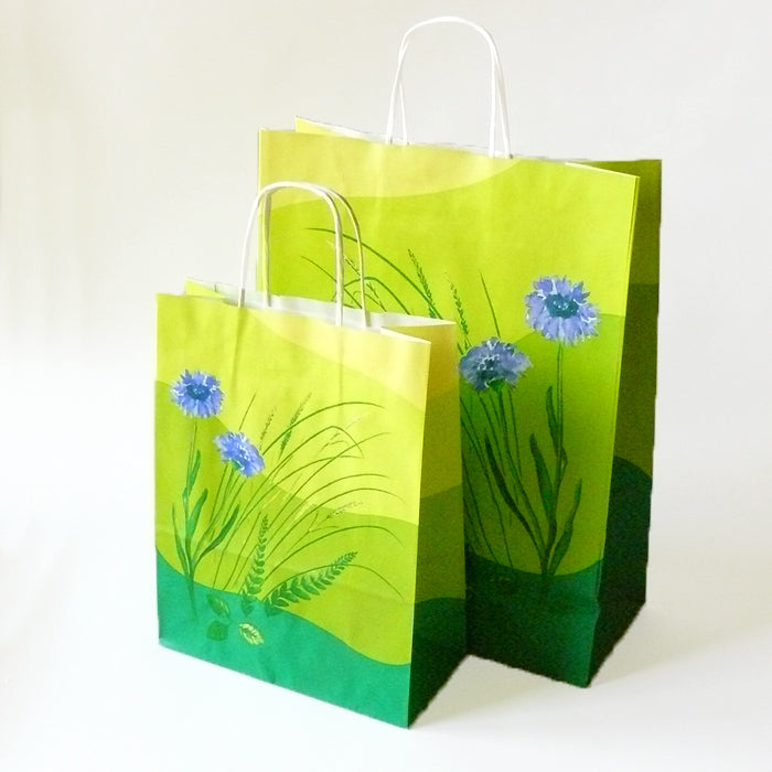 Papiertragetasche Toptwist flowers