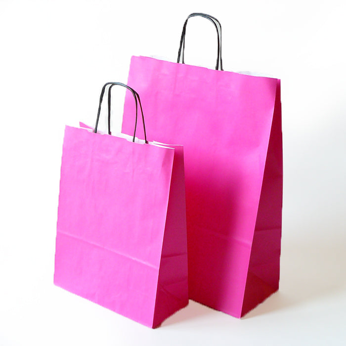 Papiertragetasche Toptwist pink