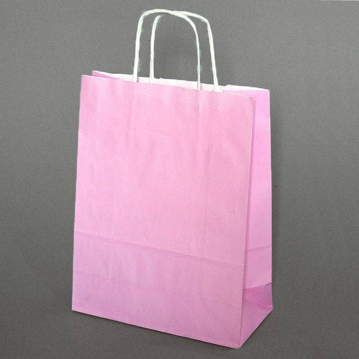 Papiertragetasche Toptwist rosa