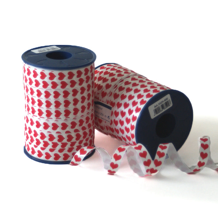 Geschenkpolyband "Honeymoon" 1cm breit 250m