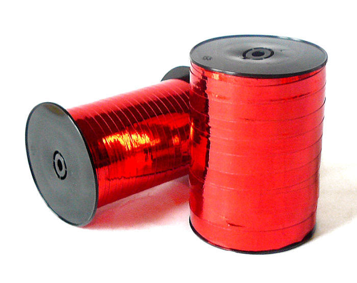Geschenkpolyband rot glanz