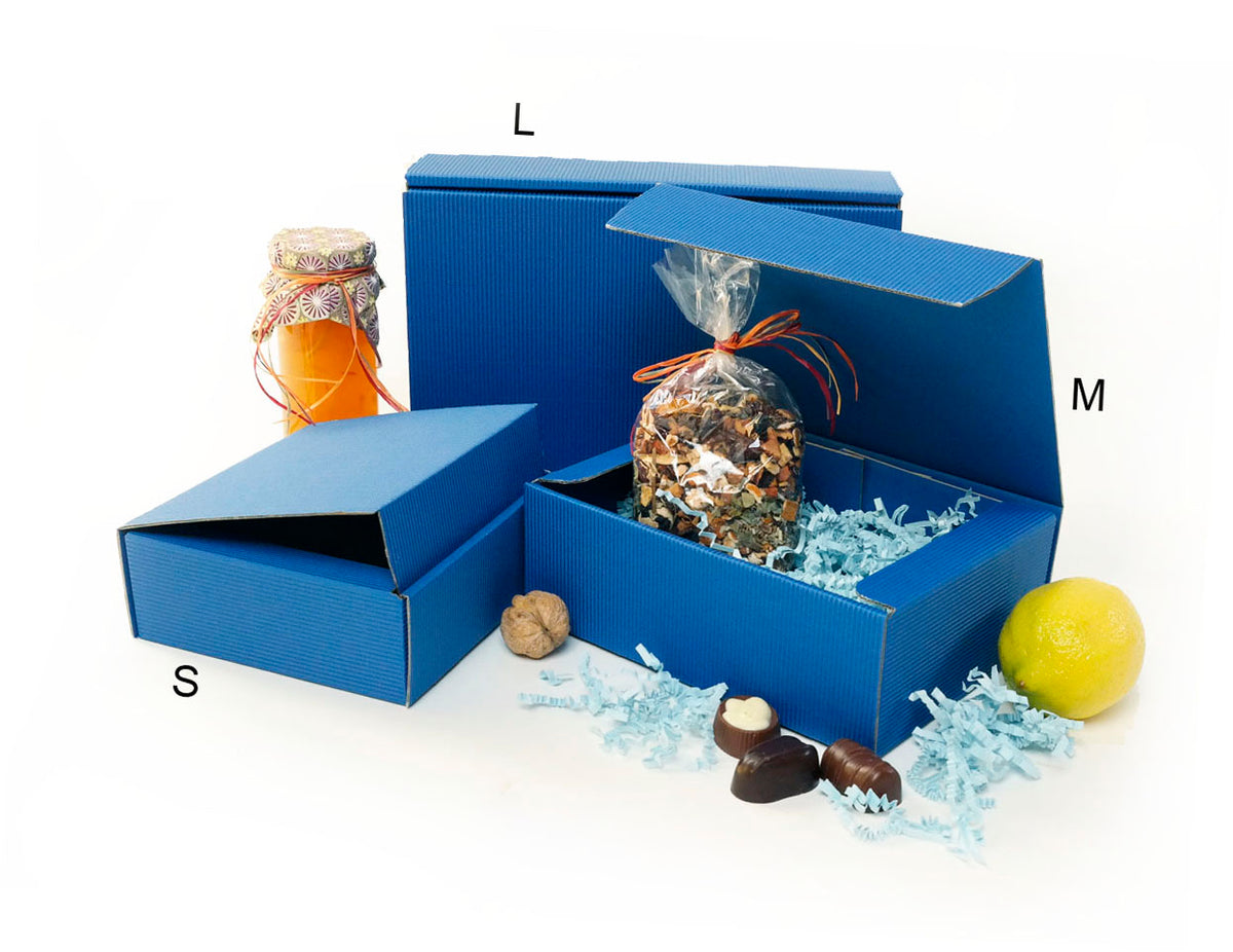 Geschenkkarton Sofia blau