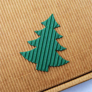 Sticker Tannenbaum dunkelgrün