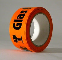 Klebeband „Vorsicht Glas“
